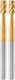 Dremel max graveerbit - frees 3.2 mm lengte 3 mm 2-delig
