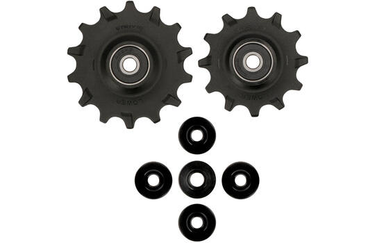 Afbeelding laden in galerijviewer, Trivio - derailleurwieltjes 12 14t stainless lagers
