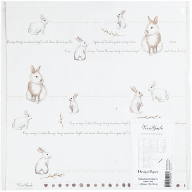 Http: www.cchobby.nl design-papier-konijn-vel-30-5x30-5-cm-180-gr-5-vel-1-doos