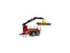 Bruder bosbouw aanhanger met kraan