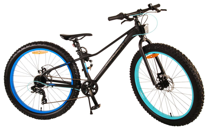 Load image into Gallery viewer, Volare gradient kinderfiets – jongens – 26 inch – zwart blauw – 7 speed – prime collection
