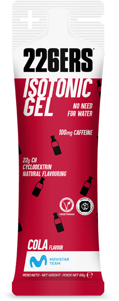 Load image into Gallery viewer, 226ers isotonic gel 100mg caffeine cola 68g
