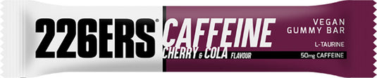226ers vegan gummy bar 20mg caffeine cherry cola 30g