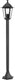 Eglo laterna 4 sokkellamp - staande lamp - buiten - e27 - 100 cm - zwart