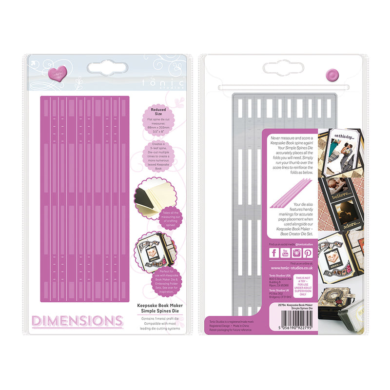 Load image into Gallery viewer, Tonic studios • keepsake book maker simple spines
