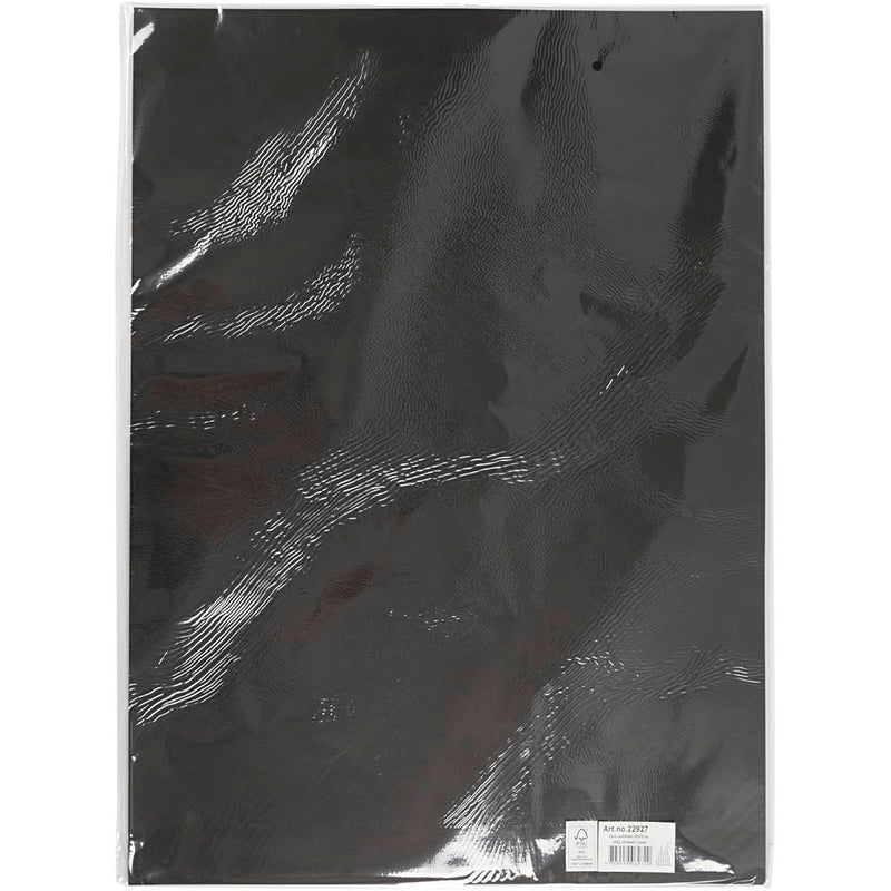 Load image into Gallery viewer, Https: www.cchobby.nl karton-vel-50x70-cm-270-gr-zwart-10-vel-1-doos-22927

