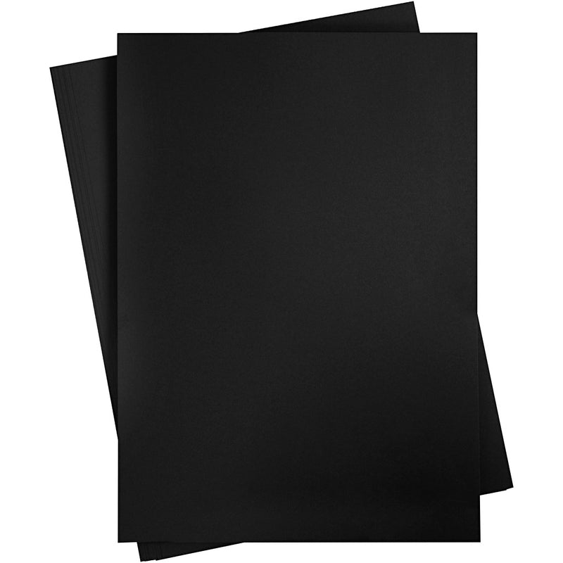Load image into Gallery viewer, Https: www.cchobby.nl karton-vel-50x70-cm-270-gr-zwart-10-vel-1-doos-22927

