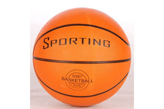 Basketbal sporting - oranje - official size