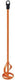 Wolfcraft - verfmixer - verfmenger voor boormachine - ø 80 mm - 1705099