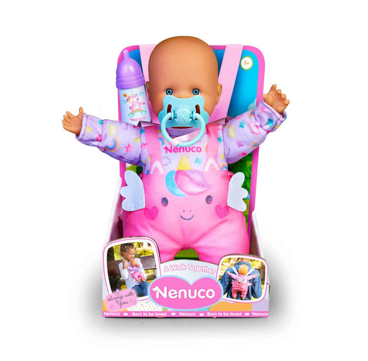 Famosa nenuco babypop met zacht lijfje ongeveer 28 cm groot