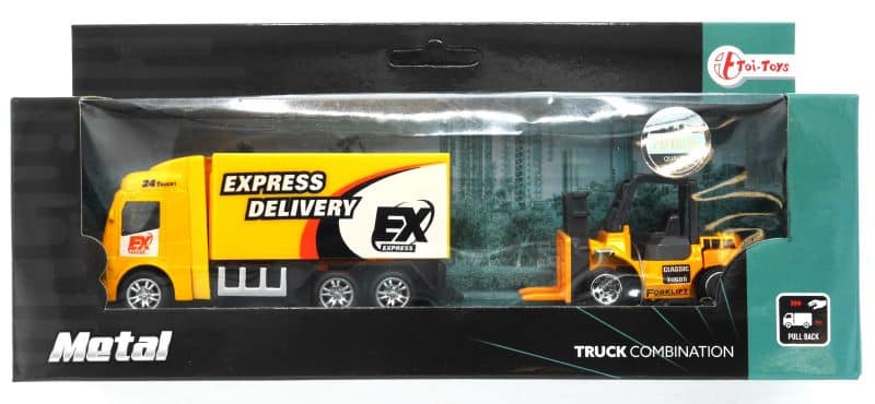 Load image into Gallery viewer, Toi-toys metal frictie werkvoertuig, 2dlg.
