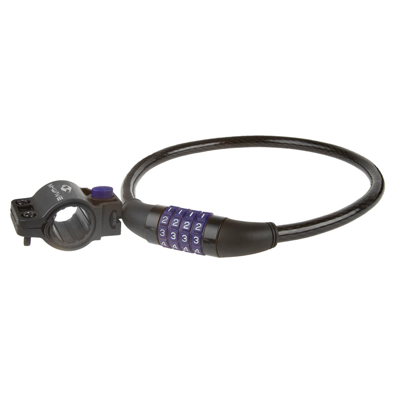 Load image into Gallery viewer, M-Wave Kabelcijferslot 60cm Zwart
