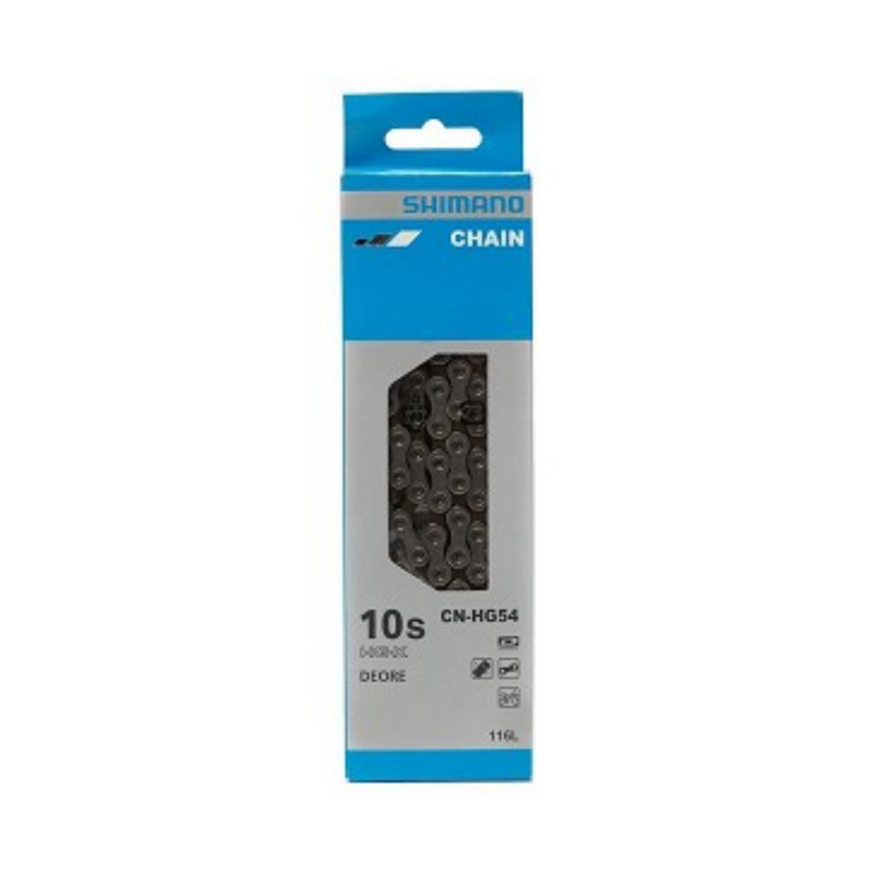 Load image into Gallery viewer, Shimano HG54 10 speed Ketting - 10v Mountainbikegroep - Zilver - 116 schakels
