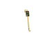 Svenska living deurhanger messing 29cm metaal krans