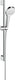 Hansgrohe croma s - doucheset - met glijstang vario unico croma - 65 cm - select-knop bediening - wit chroom