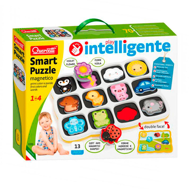 Load image into Gallery viewer, Quercetti smart magneet puzzel
