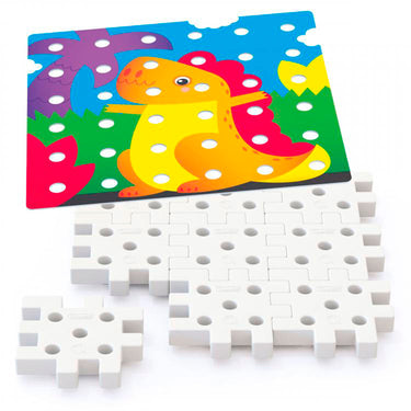 Quercetti stapelspel jumbo peggy junior karton 45-delig
