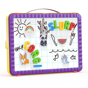 Quercetti magnetic magneetletters 2-in-1 58-delig