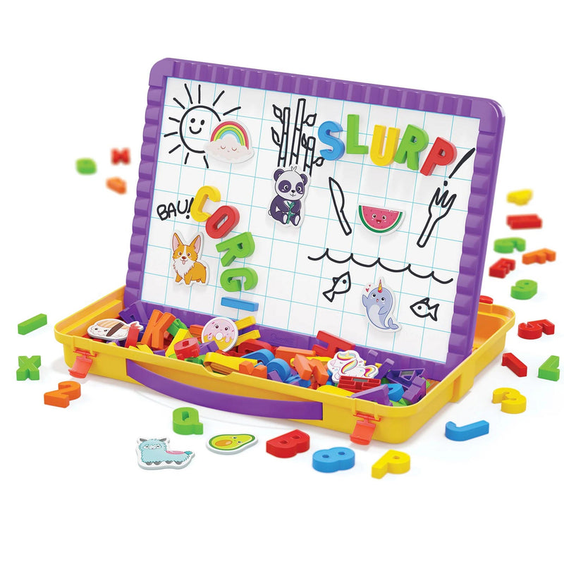 Load image into Gallery viewer, Quercetti magnetic magneetletters 2-in-1 58-delig
