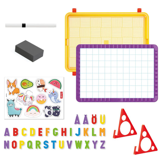 Quercetti magnetic magneetletters 2-in-1 58-delig