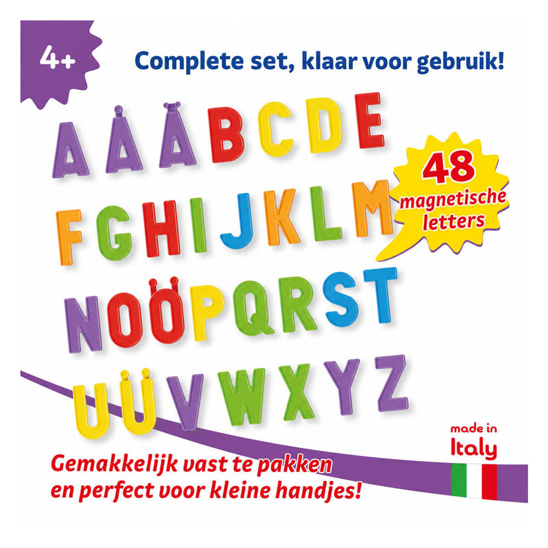 Load image into Gallery viewer, Quercetti abc magneten hoofdletters, 48st.
