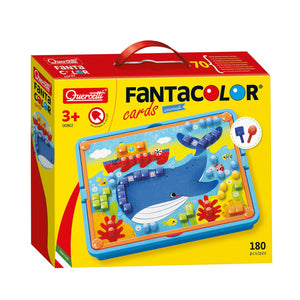 Quercetti mozaïek speelgoed dieren - fantacolor 180dlg creatief.