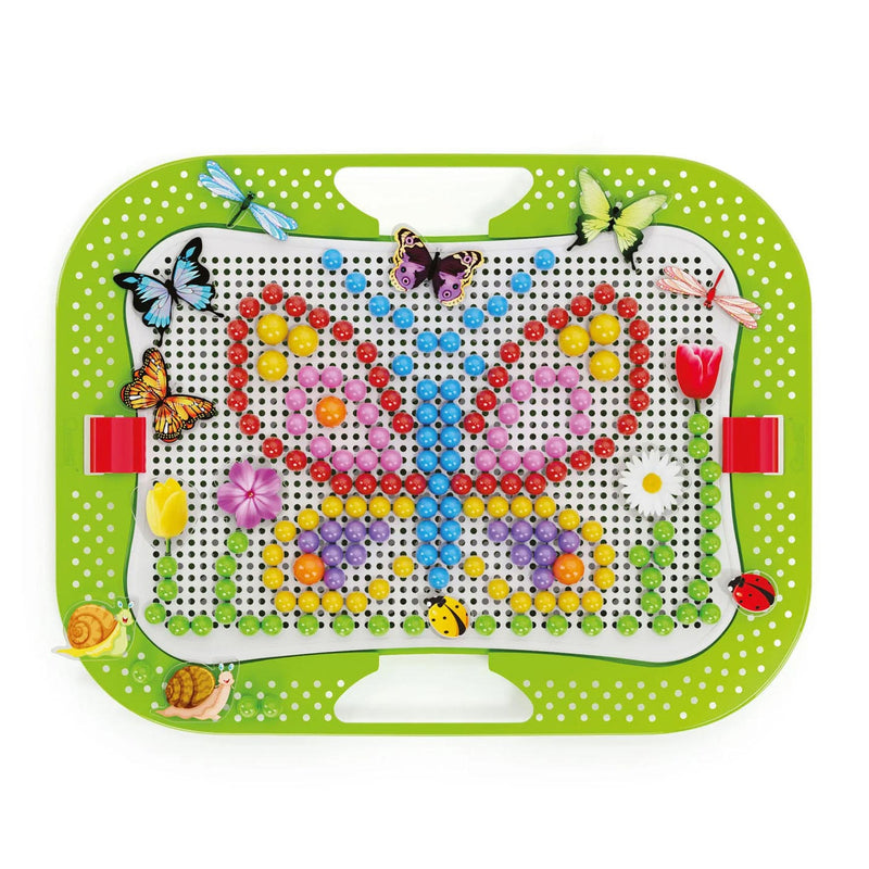 Afbeelding laden in galerijviewer, Quercetti natuur plezier fun en pegs insteek mozaïek, 316dlg.
