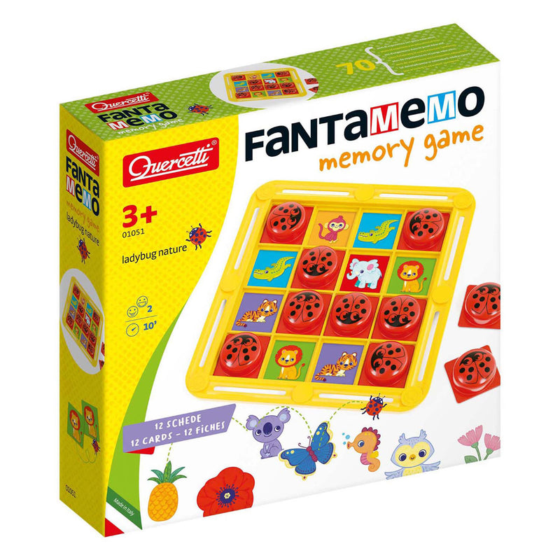 Load image into Gallery viewer, Quercetti fantamemo spel lieveheerstbeestje
