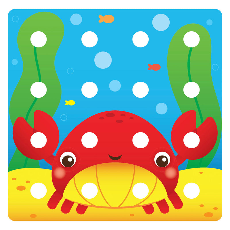 Load image into Gallery viewer, Quercetti educatief mozaïek speelgoed jumbo peggy evo 41 pins.
