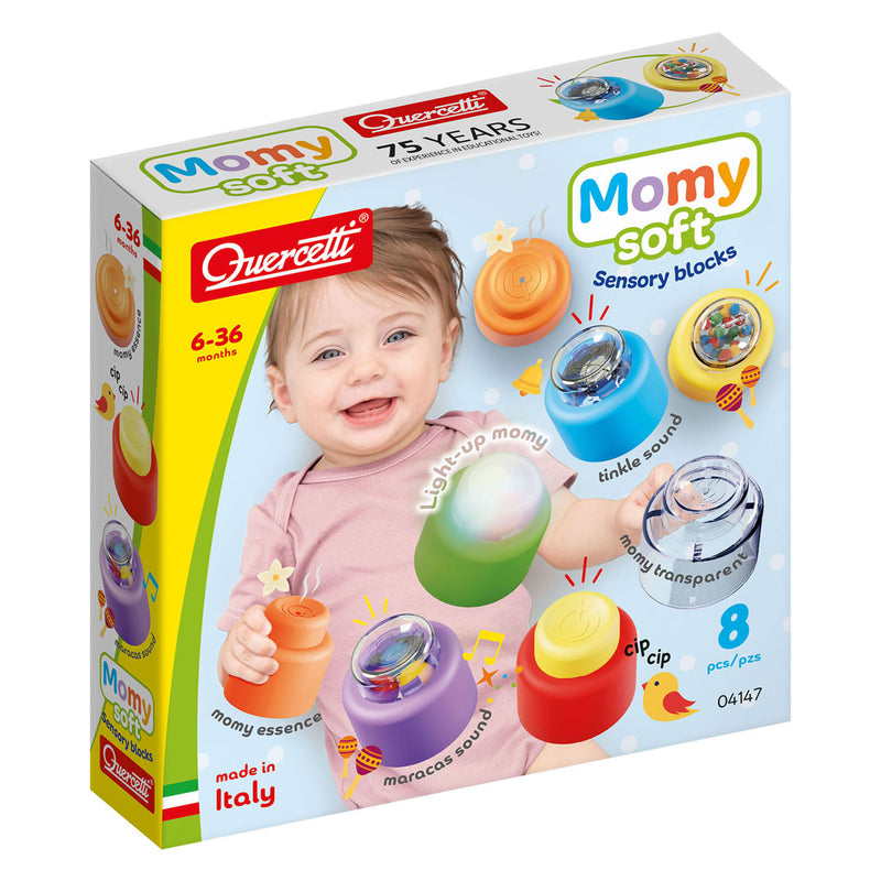 Load image into Gallery viewer, Quercetti momy soft sensory - 8dlg.

