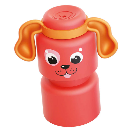 Quercetti bouwset momy soft dieren - 12 zachte blokken voor baby's.