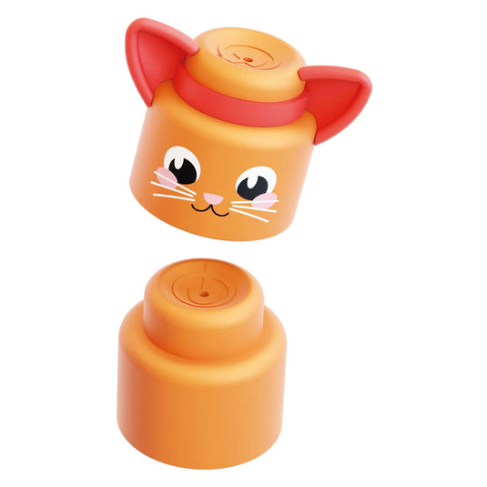 Quercetti bouwset momy soft dieren - 12 zachte blokken voor baby's.