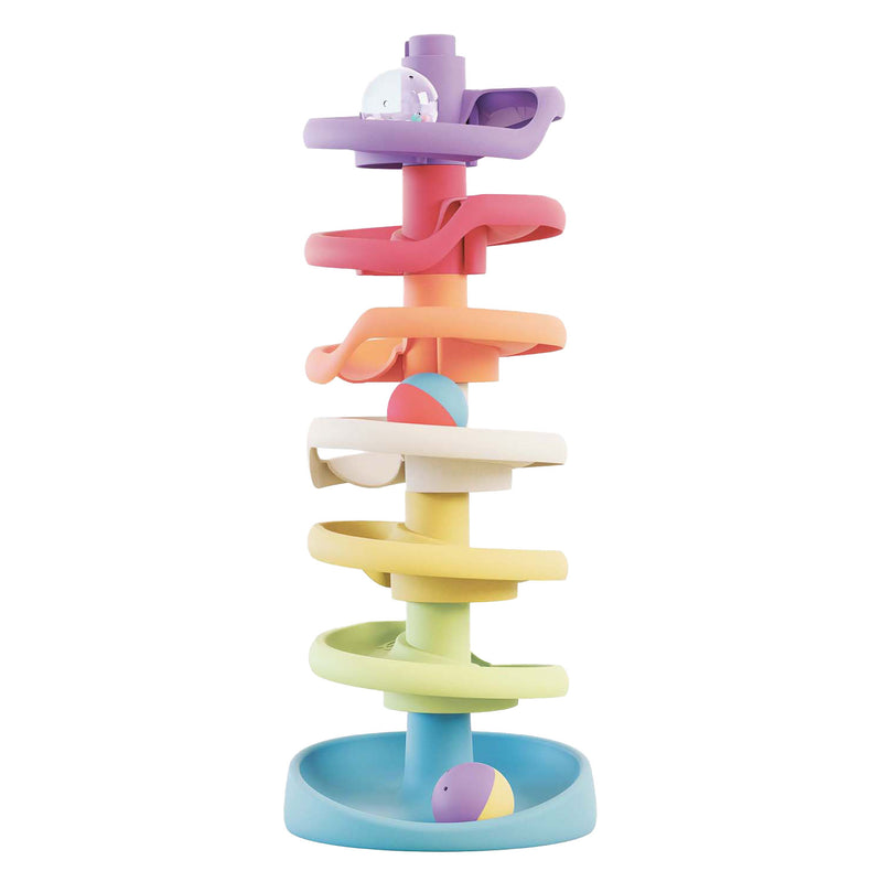 Load image into Gallery viewer, Quercetti spiral tower knikkerbaan + geluid 10-delig
