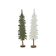 Svenska living vilt boom op stam, smal, groen en off white, 11x47cm