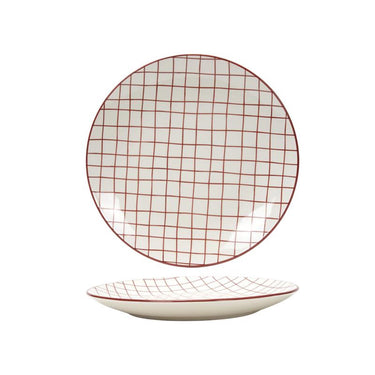 Svenska living bord 'berry' rood ã˜26,5cm