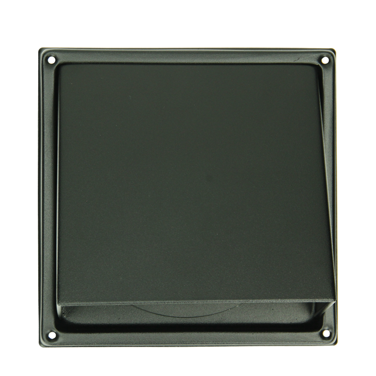 Load image into Gallery viewer, Renson 1066436 - zwart inox dampkaprooster type 641 ø100mm, opbouw | 2 stuks

