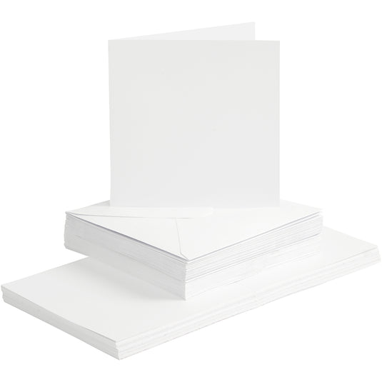 Creativ company https: www.cchobby.nl kaarten-en-enveloppen-afmeting-kaart-15x15-cm-afmeting-envelop-16x16-cm-120-240-gr-wit-50-set-1-doos