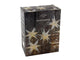 Svenska living string verlichiting ster wit van kunststof 12cm met 6 led lampen warm wit en timer werkt op 3xaa(excl)
