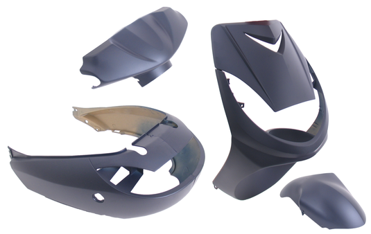 Edge plaatset 6-delig for peugeot vivacity tot bouwjaar 2008 - mat donkerblauw