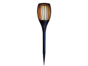 Lumineo led solaar tuinfakkel met vlam effect 78cm