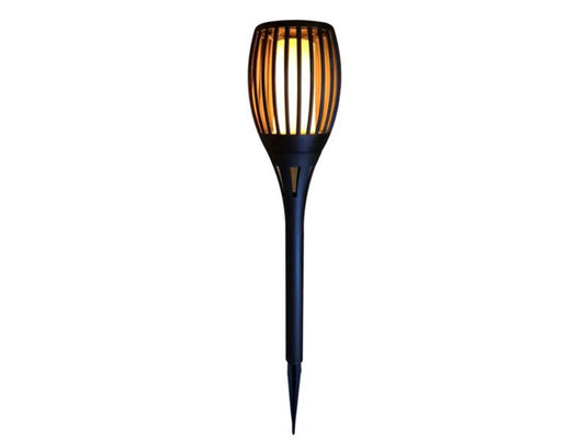 Lumineo led solaar tuinfakkel met vlam effect 78cm