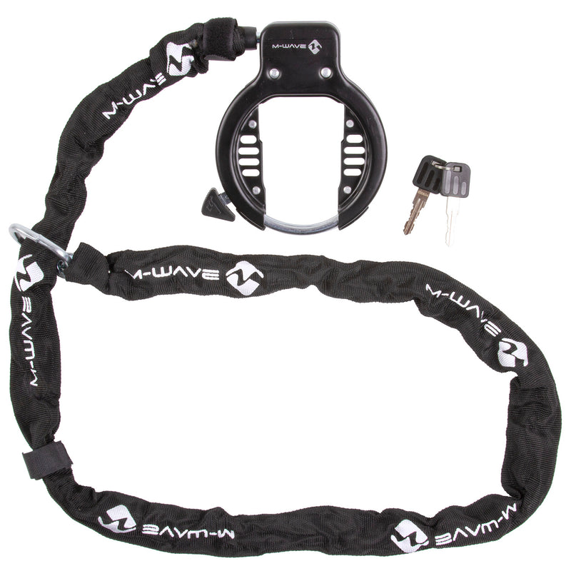 Load image into Gallery viewer, M-wave ringchain frame lock with chain
