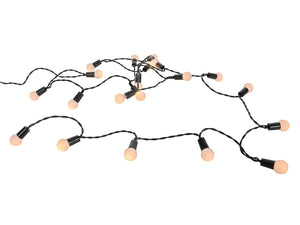 Svenska living bolverlichting 20 led warm-wit op batterij met timer 2 meter