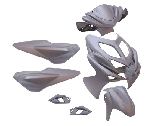 Edge plaatset 9-delig yamaha aerox-r vanaf bouwjaar 2014 - mat grijs