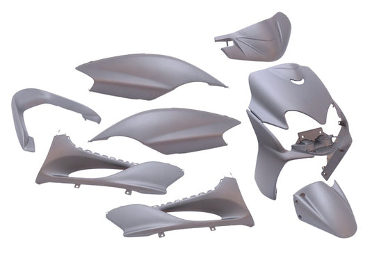 Edge plaatset 9-delig voor yamaha jog r mbk machg - mat grijs