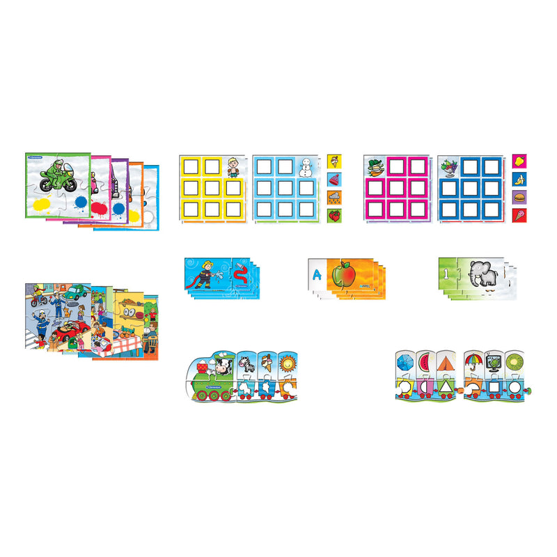 Afbeelding laden in galerijviewer, Clementoni spelend leren - 8 spelletjes in 1 - educatief speelgoed - kleuter speelgoed - 3-5 jaar
