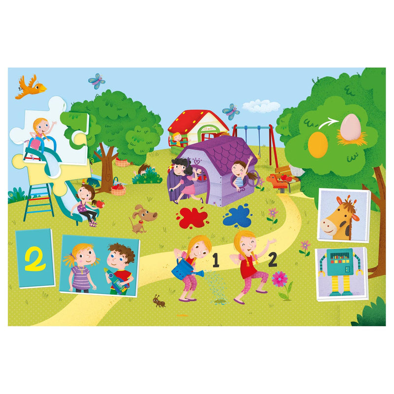 Load image into Gallery viewer, Clementoni spelend leren - 8 spelletjes in 1
