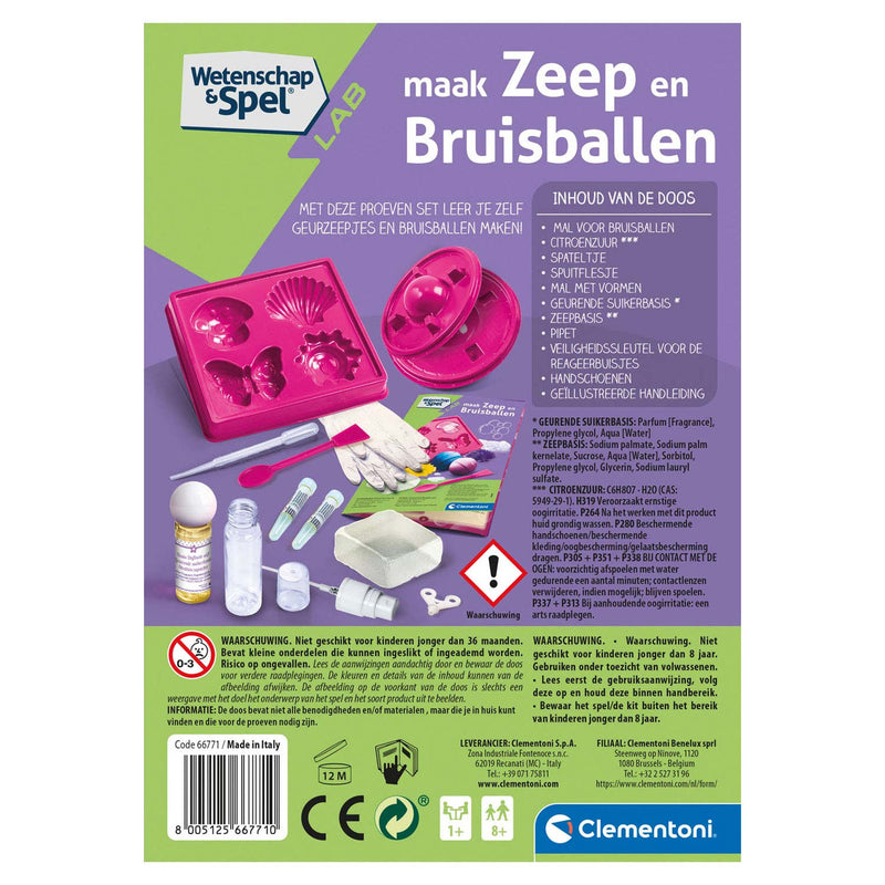 Load image into Gallery viewer, Clementoni wetenschap spel - zeep en bruisballen
