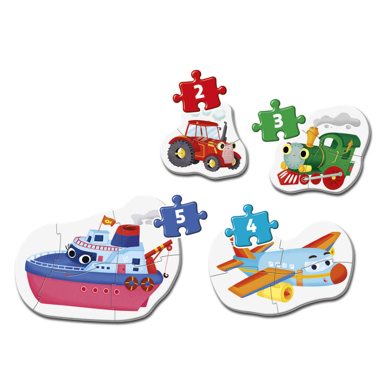 Load image into Gallery viewer, Clementoni my first puzzles transport
