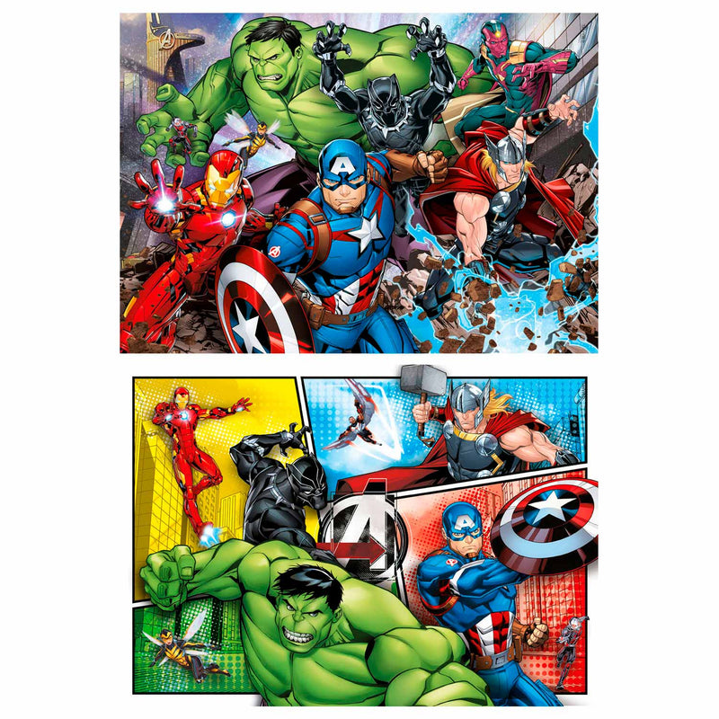 Load image into Gallery viewer, Clementoni puzzel the avengers, 2x60st.
